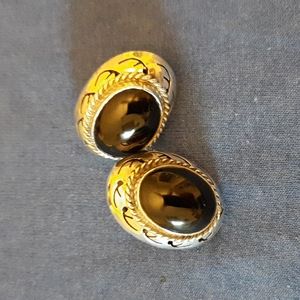 Sterling silver pierced earrings